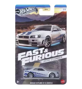 Hot Wheels Semi Premium Fast & Furious: Brian O'Conner Series Nissan Skyline...