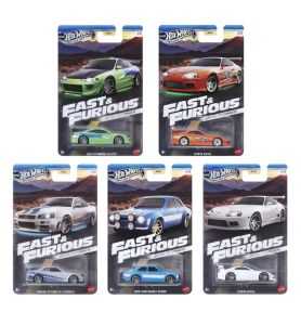 Hot Wheels Semi Premium Fast & Furious: Brian O'Conner Series Serie Completa