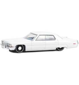 Greenlight 1972 Cadillac Sedan DeVille – Cotillion White California Lowriders...