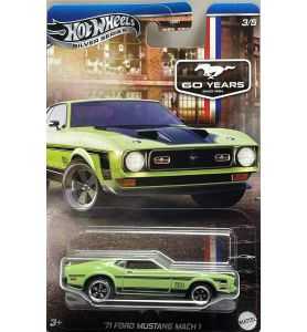 Hot Wheels Semi Premium Mustang 60 Years Series (2025) '71 Ford Mustang Mach...