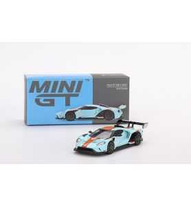 Mini GT Ford GT Mk II 002 Azul/Naranja