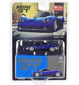 Mini GT Pagani Zonda F Blu Argentina