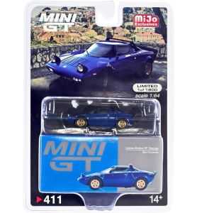Mini GT Lancia Stratos HF Stradale Bleu Vincennes