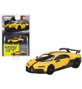 Mini GT Bugatti Chiron Pur Sport Amarillo