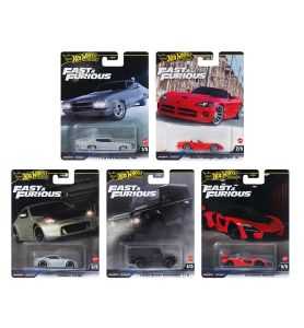 Hot Wheels Premium Fast & Furious 2025 Serie Completa Mix 1