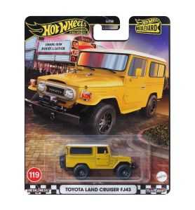 Hot Wheels Premium Boulevard Toyota Land Cruiser FJ43 Amarillo