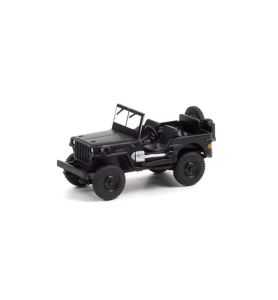 Greenlight Collectibles 1942 Willy's Jeep Black Bandit