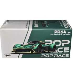 Pop Race Aston Martin Valkyrie Verde Viridian (PR0054) 1/64