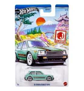 Hot Wheels Semi Premium J-Imports Series '81 Toyota Starlet KP61 3/5