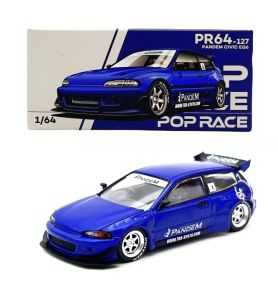 Pop Race Honda Pandem Civic EG6 Azul 1/64