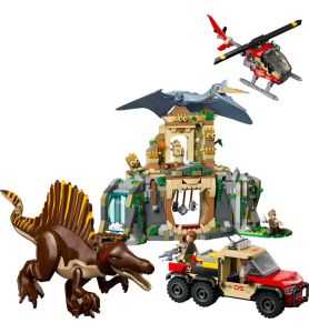 Lego Jurassic World 76976 Misión Aérea: Spinosaurus y Quetzalcoatlus