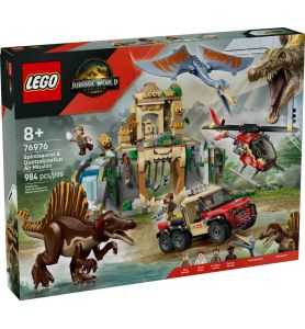 Lego Jurassic World 76976 Misión Aérea: Spinosaurus y Quetzalcoatlus