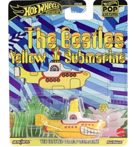Hot Wheels Premium Pop Culture The Beatles Yellow Submarine