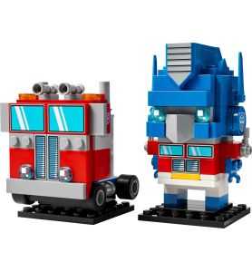 Lego BrickHeadz 40803 Optimus Prime: Robot y Vehículo