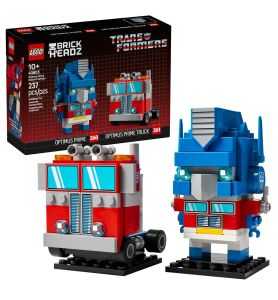 Lego BrickHeadz 40803 Optimus Prime: Robot y Vehículo