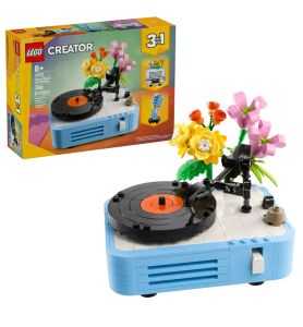 Lego Creator 3en1 31172 Tocadiscos con Flores