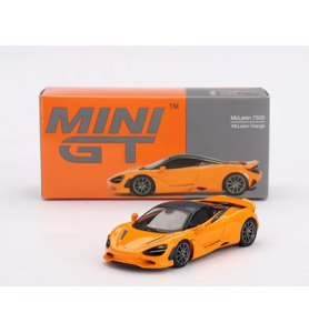 Mini GT McLaren 750S Naranja 2024