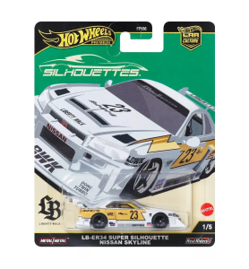 Hot Wheels Premium Silhouettes LB-ER34 Super Silhouette Nissan Skyline 1/5