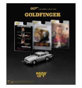 Mini GT Aston Martin DB5 Goldfinger 007 Blíster Inglés